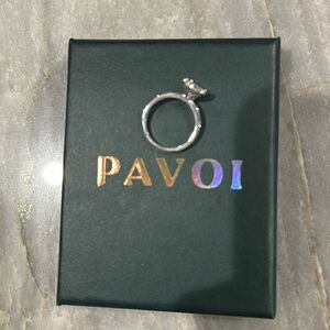 Oval engagement ring. Size 7